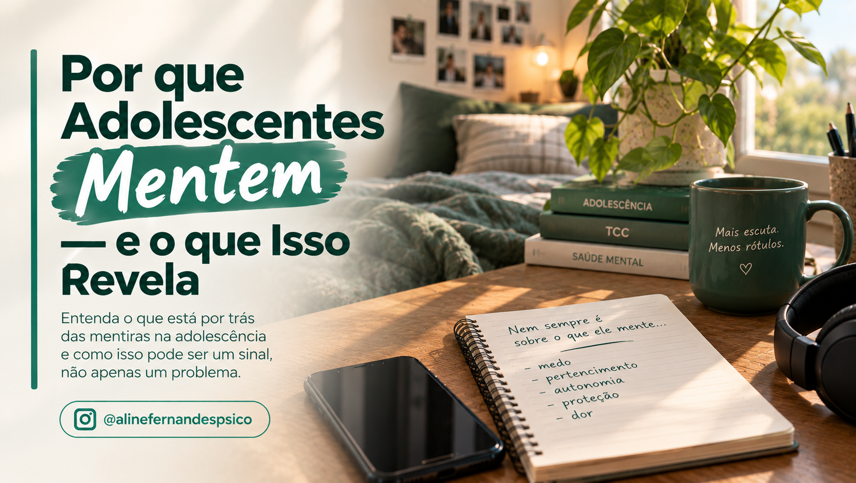 Por que Adolescentes Mentem — e o que Isso Revela